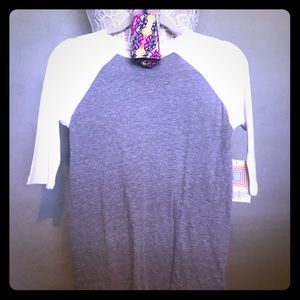 Girls baseball tee and leggings
